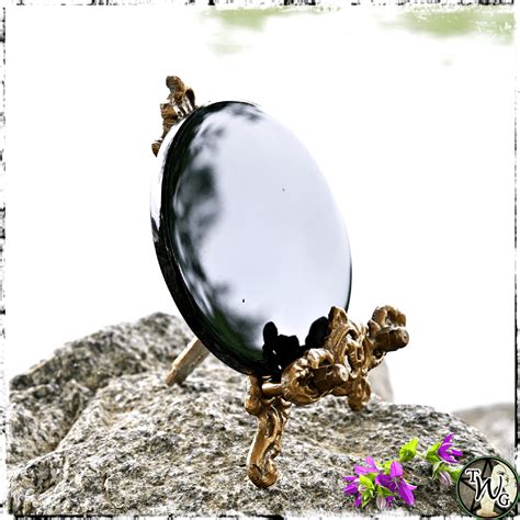 Enhancing Your Intuition and Psychic Abilities with an Obsidian Mirror in Wicca